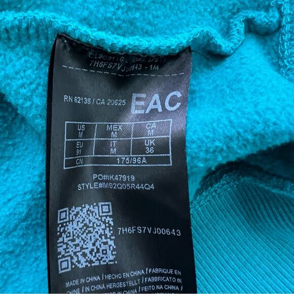 Guess Retro Vintage Y2K Roy Blocked Pullover Sweatshirt Size Medium - Picture 11 of 13